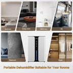 95oz Home Dehumidifier, Quiet dehumidifier - Image 8