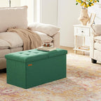 HAUSFRAU - 30 Inches Storage Ottoman Bench - Image 5