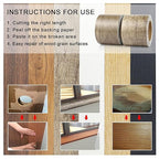 BOMEI PACK Wood Grain Repair Tape, Self Adhesive Repair Patch - Image 8