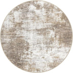 IOHOUZE Round Area Rug 3 Ft Circle Entryway Rugs Round Washable Door Mat Indoor - Image 9