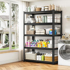1980LBS Storage Shelves, 5-Tier Adjustable Pantry Shelves, Metal Shelving Unit - Image 9