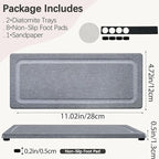 2 PCS Water Absorbing Stone Trays - Image 3