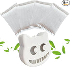 Unscented Cat Litter Box Deodorizer Kit Stick-On Activated Carbon Odor by Home