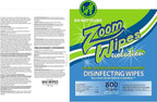 Zoom Evolution Multi-Purpose Antibacterial Wipes, Disinfecting Cleaning & - Image 9