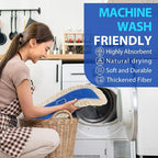 2 Pack - 24" Wide X 5 Cotton Floor Dust Mop Head Refill Short Fiber - Image 4