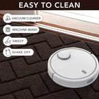 hicorfe Indoor Doormat, Front Back Door Mat Rubber Backing Non Slip Door Mats - Image 7