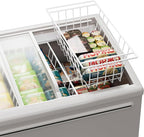 SANNO Chest Freezer Baskets Organizer, Deep Freezer Baskets Bin Sturdy Metal - Image 6