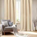 DWCN Blackout Curtains for Bedroom – Rod Pocket Thermal Insulated Noise - Image 2