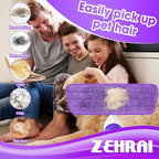 6 Pack Reusable Microfiber Mop Pads - Image 3