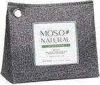 Moso Natural Air Purifying Bag 600g, Premium Bamboo Charcoal Odor Absorber by MosoNatural