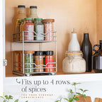 Pull Out Cabinet Organizer for Spices, Cans - Image 2