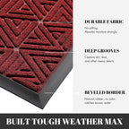 Yimobra Outdoor Mats for Front Door 29.5x17, All-Weather Waterproof Non-Slip - Image 3