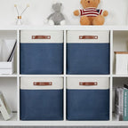 DULLEMELO Storage Baskets for Shelves Closet Storage, Large Home Organization - Image 7