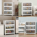 77Gal Stackable Plastic Storage Bins - Image 7