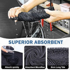 Navona 5-Pack 600GSM Professional Microfiber Car Drying Towels - Image 2
