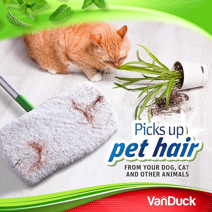 VanDuck Reusable 100% Cotton Mop Pads Compatible - Image 4