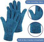 Bencailor 6 Pairs Microfiber Dusting Gloves, Dusting Cleaning Gloves Microfiber - Image 5