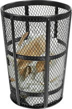 Global Industrial Outdoor Metal Trash Container Black, 48 Gallon - Image 4