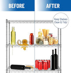 Sterling Shelf Liners Wire Rack Covers: Plastic Shelf Liner Cover - Image 8