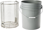 Dip N’ Drain – The Ultimate Stainless Steel Parts Cleaning Basket | Fits Any by AnySizeBasket