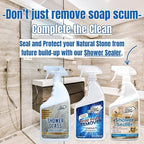 Black Diamond Stoneworks Shower Glass Cleaner Spray & Natural Stone Shower - Image 9