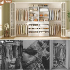 Aheaplus Closet System, 6-15Ft Closet Organizer - Image 5