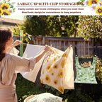 Clothespin Bag for Outdoor Laundry Clothesline and Clothes Pin Holder - Image 5