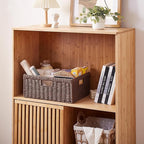 OIAHOMY Wicker Basket, Paper Shelf Basket - Image 7