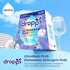 Dropps UltraWash Plus Dishwasher Detergent, Unscented - Image 2