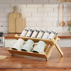 MUDEELA Bamboo Spice Rack Organizer - Image 7