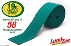 Green Scrubbing Pad Roll 19ft Economy Size Medium Duty Abrasive Scrub Sponge - Image 3