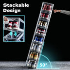 6 Pack Acrylic Shoe Boxes, Ultra Clear Shoe Boxes Stackable, Shoe Storage Box - Image 5