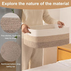 Large Storage Basket for Organizing, Woven Rope Basket for Shelves, Closet - Image 7