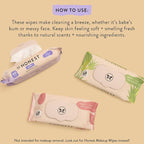 The Honest Company Hydrate and Cleanse Naturally Scented Wipes Cleansing - Image 3