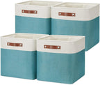 DULLEMELO Storage Bins for Organizing, Closet Storage Baskets for Gift Empty by DULLEMELO