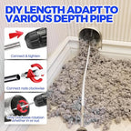 Holikme 16 Feet Dryer Vent Cleaner Kit, Lint Remover, Fireplace Chimney Brushes - Image 3