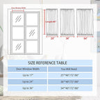 DWCN French Door Curtains – Rod Pocket Thermal Blackout Curtain - Image 6