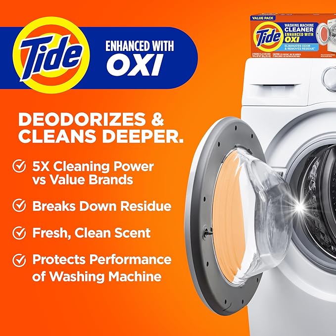 Washing Machine Cleaner by Tide, Washer Machine Cleaner - Image 3