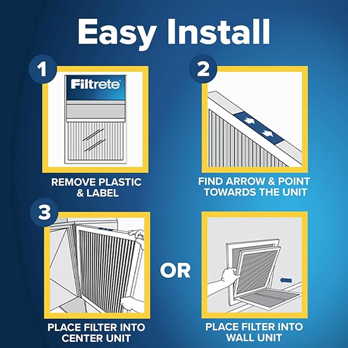 Filtrete 12x12x1 AC Furnace Air Filter, MERV 11, MPR 1000, Micro Allergen - Image 3