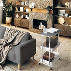 Simple Houseware 2-Tier Rolling Utility Cart - Image 5