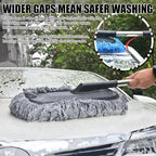 Car Wash Brush Duster Mop, Car Detailing Cleaning Kit, Wash Mitt, Microfiber - Image 4