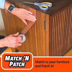 MATCH 'N PATCH Realistic Wood Grain Repair Tape - Image 6