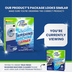 True Fresh Washing Machine Cleaner Tablets – 25-Pack Deep Cleaning - Image 6