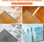 Rubber Floor Squeegee for Smooth Surface Concrete Floor, Tile Floor, Heavy Duty - Image 5