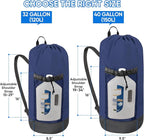 BALEINE 120L Laundry Bag Backpack, 900D Oxford Fabric Large Travel Laundry Bags - Image 2