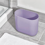 iDesign Small Oval Plastic Trash Ideal - Image 3