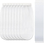 32-Piece Lint Trap and Cable Ties Set by Nufiwra