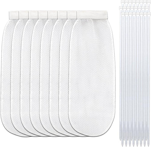 32-Piece Lint Trap and Cable Ties Set by Nufiwra
