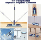 MEXERRIS Microfiber Floor Mop for Hardwood Laminate Tile Floor Cleaning: - Image 4