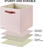 Collapsible Fabric Storage Cube Bins - Image 5
